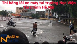 Thi Bang Lai Xe May Tai Hoc Vien Tai Chinh Ha Noi